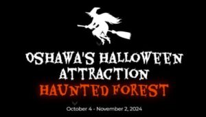 Explore the Haunted Forest Trail at Fear Forest in Oshawa