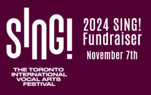 2024 SING! Fundraiser