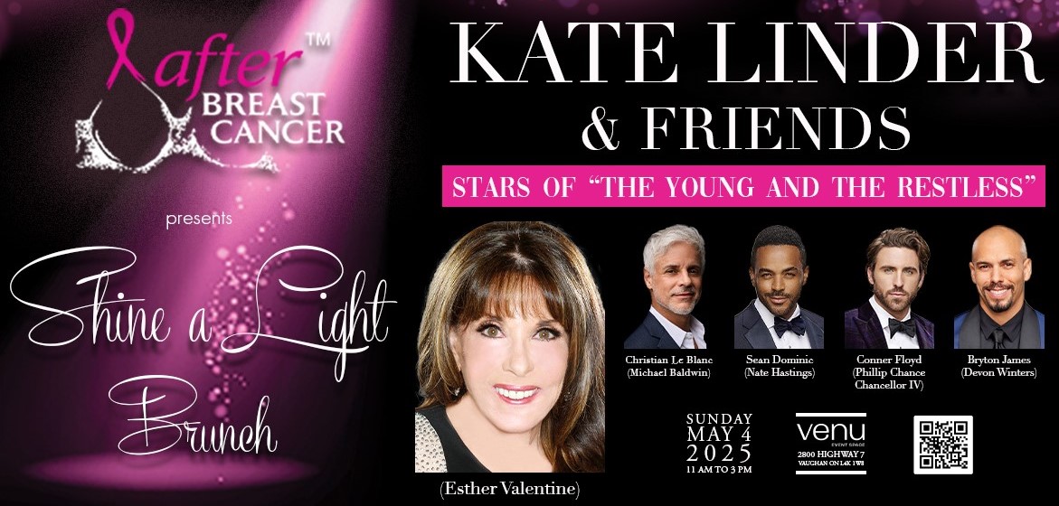 after BREAST CANCER presents the Shine a Light on Breast Cancer Brunch with Kate Linder & Friends