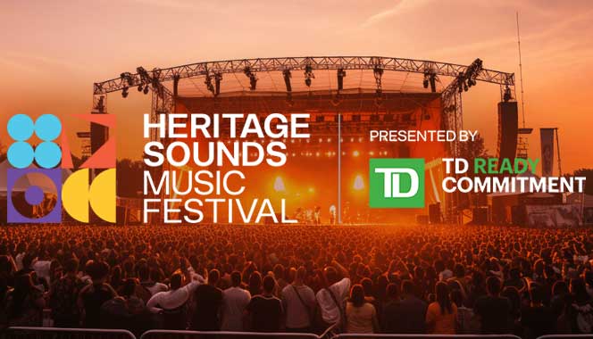 Heritage Sounds Music Festival 2025 | June 12-15 | Chinguacousy Park, Brampton